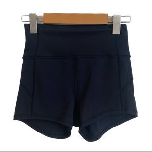 Lululemon high-waisted fitted shorts